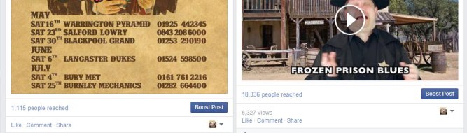 Look at the difference in reach between images and video