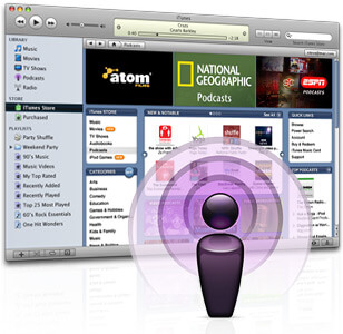 RSS feeds tell the internet when a new podcast is uploaded.