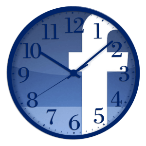 To get the biggest potential audience, 'time' your Facebook posts.