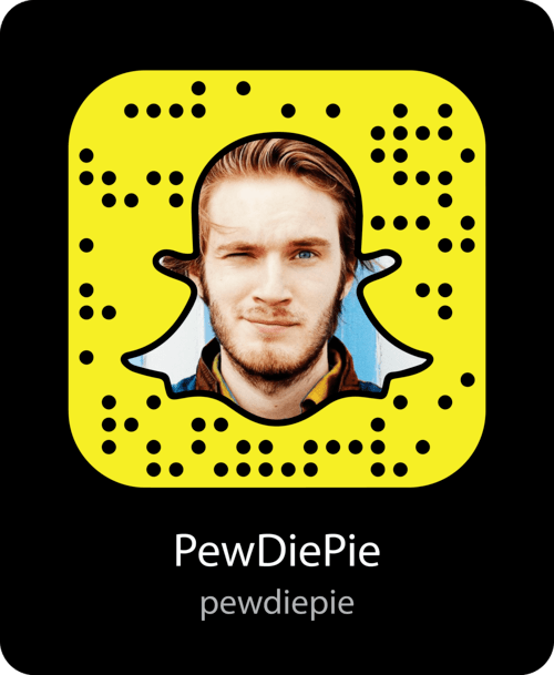 pewdiepie-youtube-celebrity-snapchat-snapcode